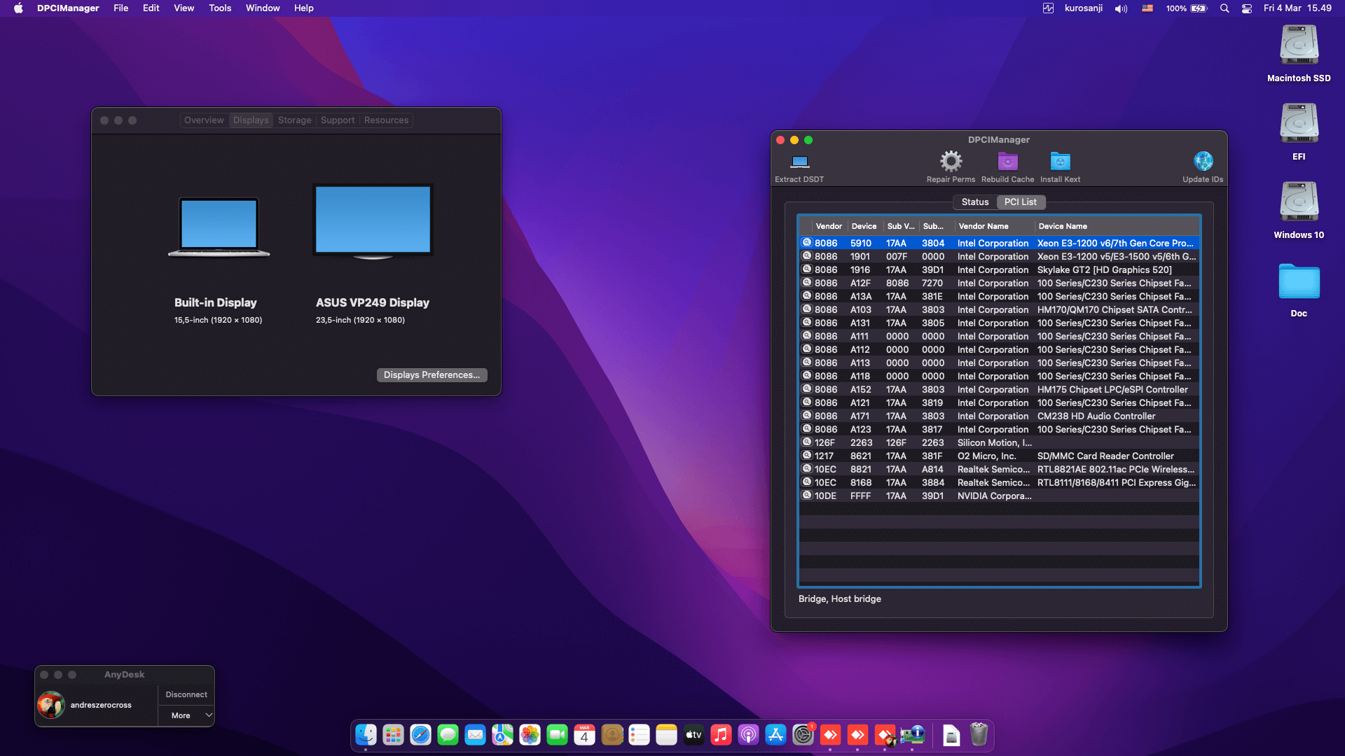 Lenovo Legion Y520 15IKBN 2nd [KabyLake   Intel HD 630 + ELAN PS2]   OpenCore 2